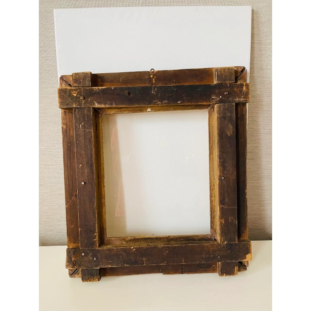 Late 19th Century 19th Gold Leaf Ornate Frame Mirror Handcarved For Sale - Image 5 of 8