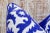 Vintage Blue & White Medallion Wool Embroidered Throw Pillow Cover For Sale In Los Angeles - Image 6 of 10