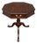 1990s Henkel Harris Queen Anne Solid Mahogany Octagonal Jefferson Table #5400 For Sale