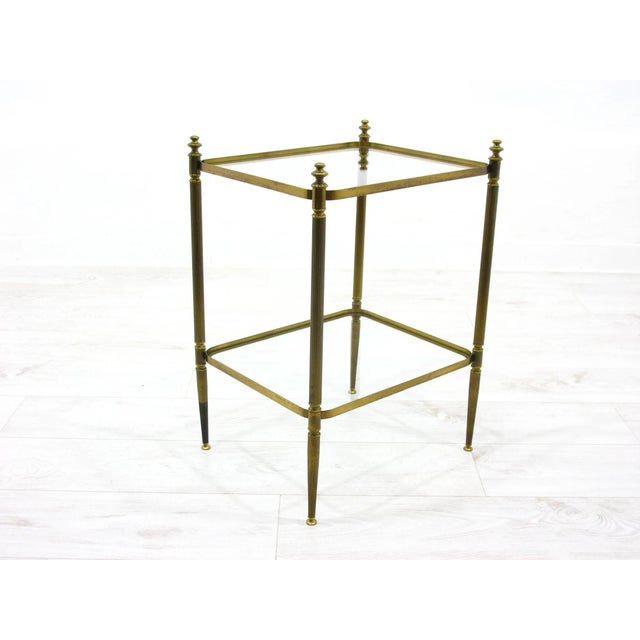 Brass Side Table, 1960s For Sale - Image 12 of 12
