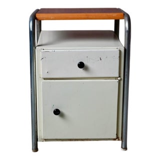 Industrial Bedside Table, 1950s For Sale