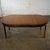 Mid-Century Modern Mid-20th Century MCM to Campaign Style Round to Oval Expanding Dining Table Attributed to Tung Si Collection by Hickory Manufacturing For Sale - Image 3 of 18