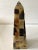 Very Rare Tessellated Horn Obelisk. Add some chic eclectic style to your home. This item includes restricted materials and...