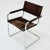 Mid-Century Bauhaus B34 Brown Leather Cantilevered Chair by Mart Stam for Jox Interni, 1980s For Sale - Image 9 of 11