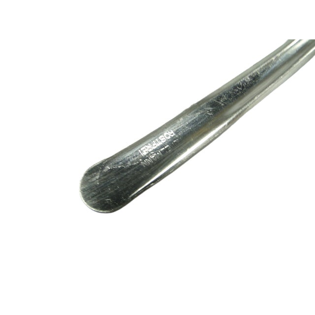 Metal Polish Art Nouveau Sugar Spoon from Stylplater, 1920s For Sale - Image 7 of 8