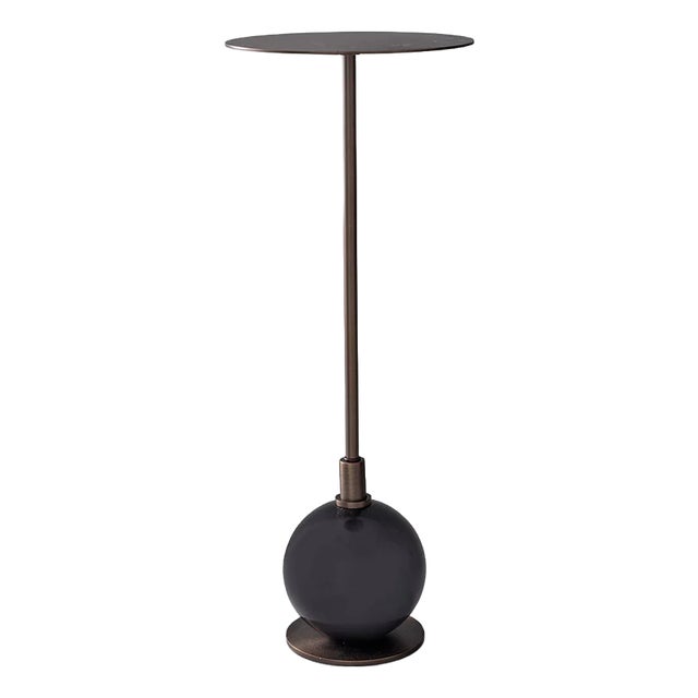 Boston Martini Table, Black For Sale