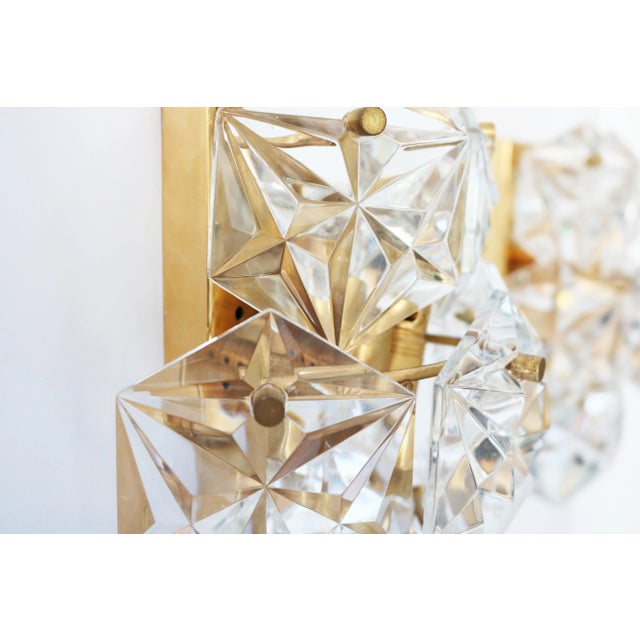 Vintage Space Age Wall Lights in 24k Gold Plated from Kinkeldey, 1970s, Set of 2 For Sale - Image 6 of 8