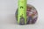 Transparent Murano Style Tutti Frutti Art Glass Paperweight Abstract Ribbon Design 5128b For Sale - Image 8 of 8