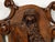 English English 1880s Carved Wooden Wall Cartouche Depicting a Dog with Coat of Arms For Sale - Image 3 of 8