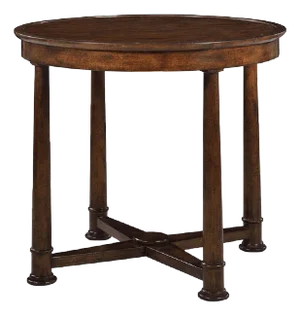 Empire Style Round Side Table - Country Finish