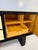 Italian Art Deco Sideboard in Parchment with Black Lacquer and Blue Mirror, 1940s For Sale - Image 15 of 18
