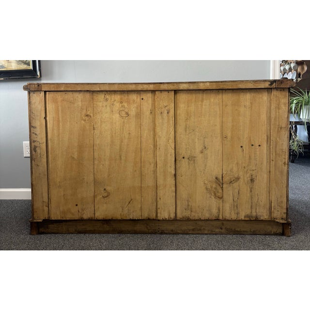 Antique English Oak Sideboard For Sale - Image 4 of 10