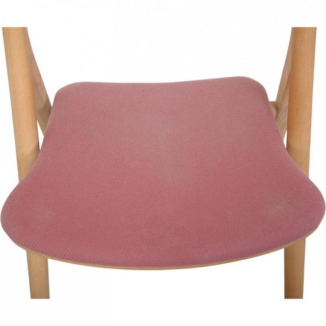 Vintage Sawback Chairs in Beech by Hans Wegner, 1995, Set of 6 For Sale - Image 18 of 18