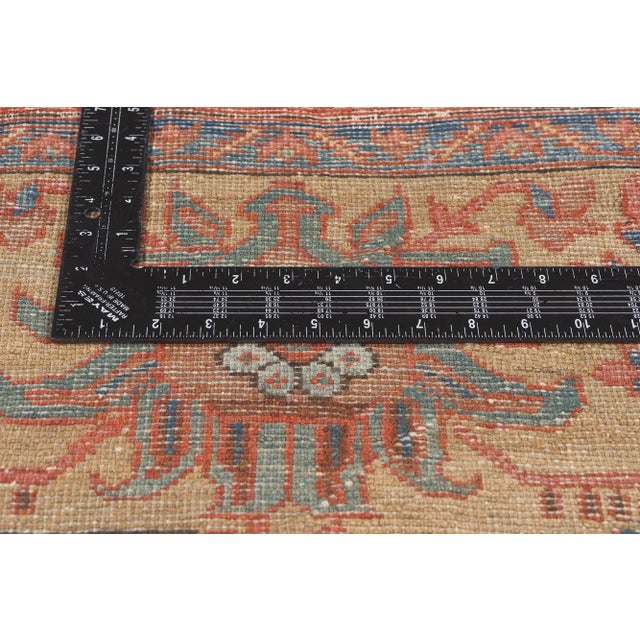 Rustic Antique Persian Mahal Rug - 08'01 X 10'06 For Sale In Dallas - Image 6 of 10