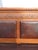 Rare 10ft Arts & Crafts Tiger Oak Leather Bench ~ Train Station or Fraternal Club Seating ~ Limbert / Stickley Craftsman Era For Sale - Image 11 of 18