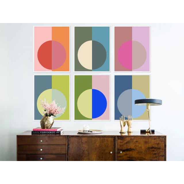 DESCRIPTION: Hot Forevers Set of 6 by Stephanie Henderson in White Frame, Small Art Print SPECIFICATIONS: Type: Framed...