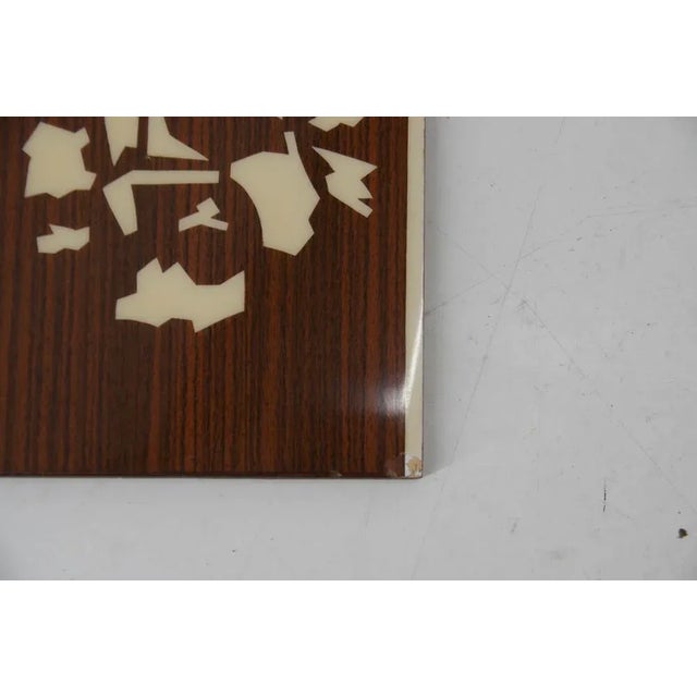 Veneer Image of Church Tower, 1960s For Sale - Image 9 of 13