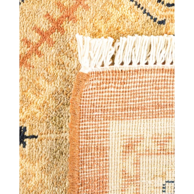 1990s Vintage Traditional Hand Knotted Wool Area Rug, Bronze - 6'0" X 8'10" For Sale - Image 5 of 9