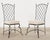 Set of Fourteen Maison Jean Croisillon Iron Garden Dining Chairs For Sale - Image 12 of 12