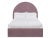 Not Yet Made - Made To Order Poppy Queen Headboard, Plum Linen For Sale - Image 5 of 5