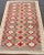 Antique Navajo Style Blanket With All Over Geometric in Gray, Red, Brown and Ivory For Sale In Atlanta - Image 6 of 11