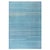 Doris Leslie Blau Vintage Indian Dhurrie Striped Blue Rug For Sale