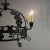 Antique Hand Forged Italian Wrought Iron Chandelier For Sale - Image 4 of 13