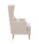 Transitional Alina Cream Tall Tufted Back Chair For Sale - Image 3 of 8