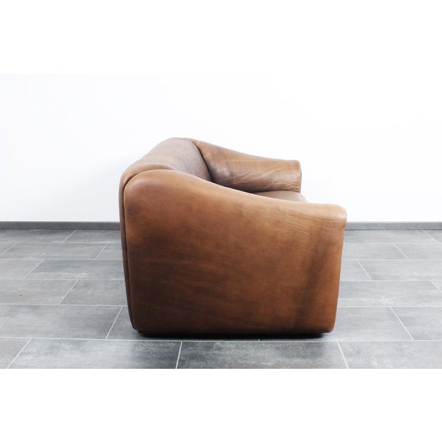 DS47 2-Seater Sofa in Leather from de Sede, 1970s For Sale - Image 7 of 18