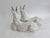 Ceramic Mid-Century Italian Ronzan Ceramic Double Mountain Goat Sculpture For Sale - Image 7 of 9