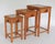 20th Century Hong Kong Carved Nesting Tables S/3 For Sale - Image 10 of 12
