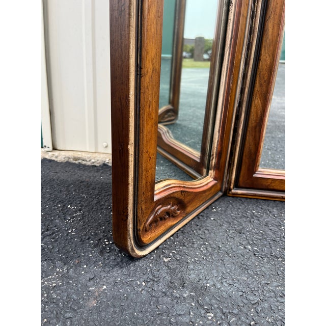 Drexel Brittany Collection Tri-Fold Dressing Mirror For Sale - Image 12 of 12