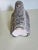 MCM Shawnee Ceramic Atomic Amoeba Lava Textured Pink and Black Vase For Sale - Image 6 of 6