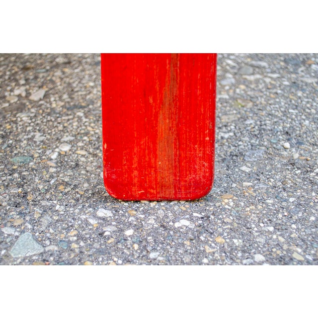 Red Model 777 Stackable Tables by Tobia & Afra Scarpa for Cassina, Italy, 1965, Set of 3 For Sale - Image 3 of 7