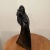 Vintage Early 20th Century Black Ceramic Woman With Water Jag Figurine Sculpture For Sale - Image 13 of 13
