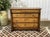 19th century Empire chest of drawers in cherry wood W=1.06m H=84cm D=50cm.