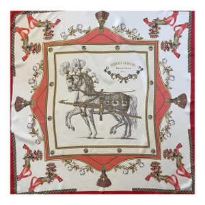Hermès Scarf « Harnais Français Premier Empire » 1957