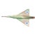 Mid-Century Kfir Jet Fighter Prototype Desk Model Israeli Air Force For Sale In Los Angeles - Image 6 of 7