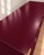 1970s Professionally Refinished 1970s Drexel Accolade Campaign Buffet / Sideboard - Custom Luxurious Wine Burgundy For Sale - Image 5 of 10