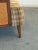 Vintage Plaid & Cane Lounge Chair For Sale - Image 12 of 18
