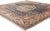 76053 Vintage Persian Bijar Rug, 06'04 x 06'06. The Midnight Lattice: A Vintage Persian Bijar Masterpiece of Timeless...