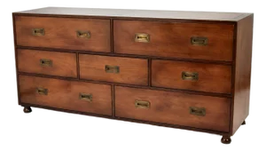 Mid Century Campaign Chest by Baker