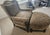 Traditional 1980s Vintage Guy Chaddock & Company Chenille Wingback Chair With Ottoman For Sale - Image 3 of 4