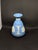 Neoclassical 1970s Wedgwood Blue and White Ceramic Vase Classical Figures Neoclassical Matte For Sale - Image 3 of 5