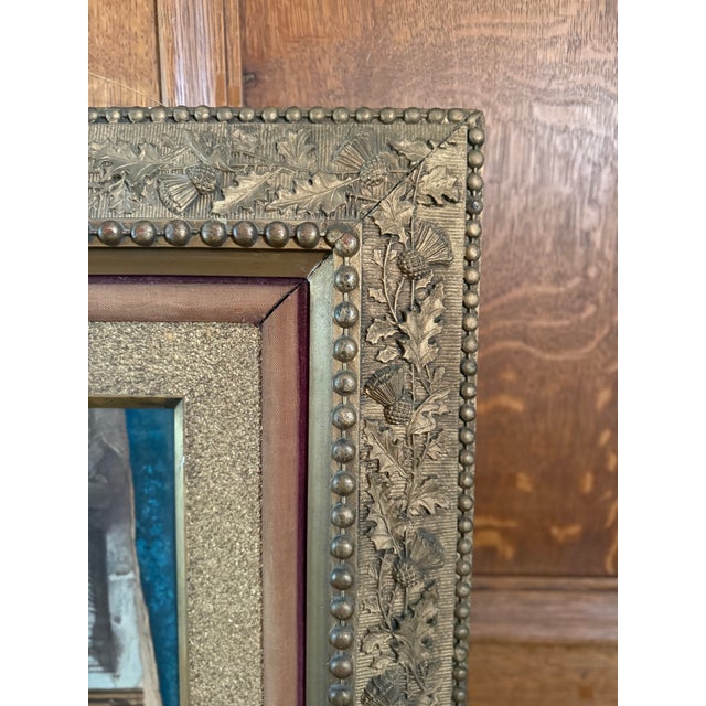 Blue Late 19th Century Othello Relating His Adventures to Desdemona Colored Lithograph or Print For Sale - Image 8 of 9