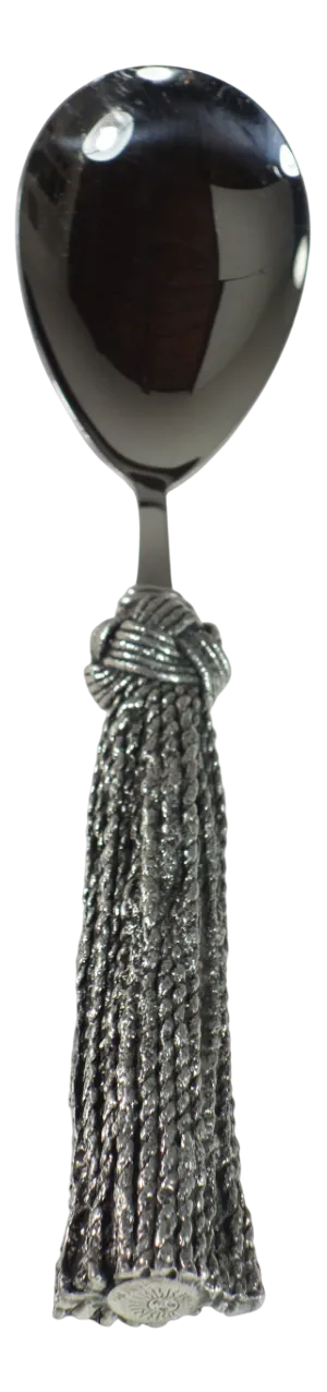 Italian Metal Serving Spoon by Piero Figura for Atena, 1980