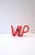 Postmodern Desk Business Card Holder, Vip, Lucite Acrylic, Postmodern, Late 20th Century For Sale - Image 3 of 7
