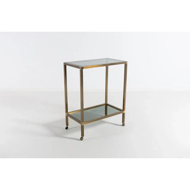 Vintage Serving Cart, Italy, 1970s For Sale - Image 10 of 10