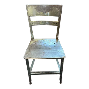 Vintage Mid-Century Toledo Steel Dining Chair