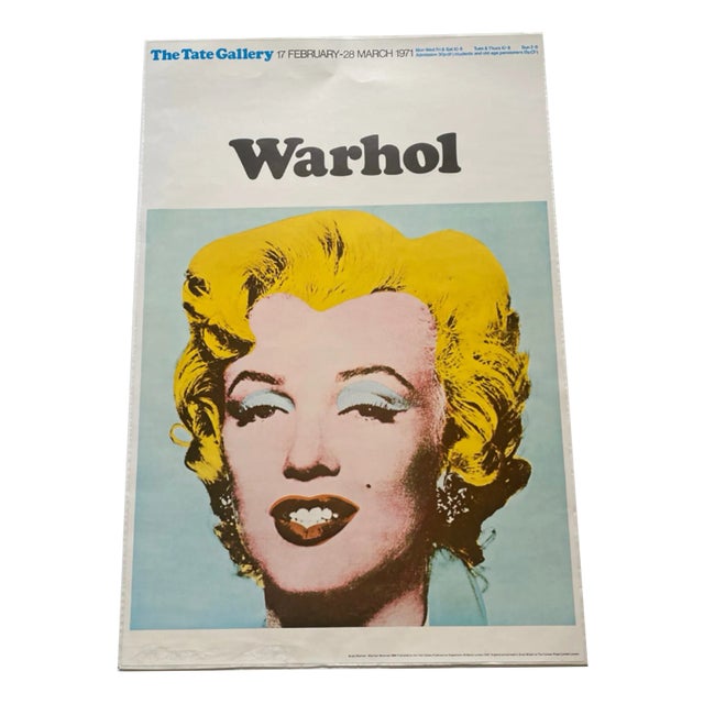 Marilyn Monroe Poster after Andy Warhol, 1971 For Sale